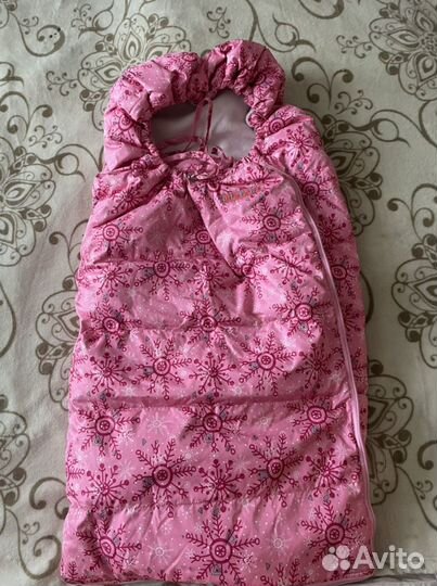 Зимний конверт в коляску