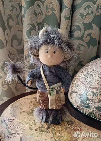 Чертёнок ручной работы. Привлечение денег