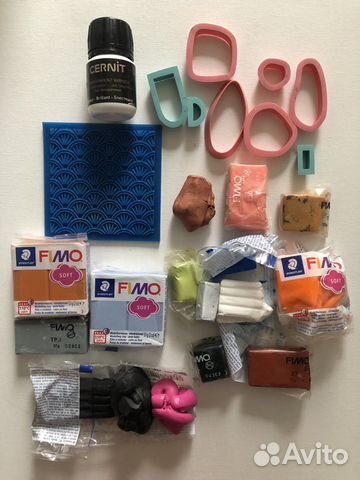 Полимерная глина fimo soft набор для лепки