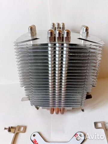 Башенный кулер для сокета LGA 775 на теплотрубках купить в Москве ...