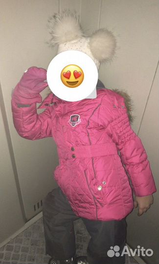 Детский зимний комбинезон и куртка