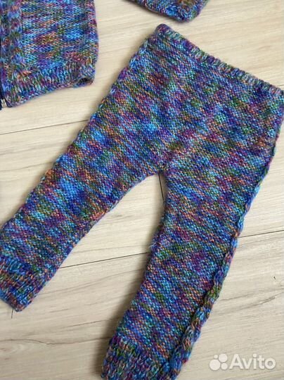 Теплый костюм на девочку