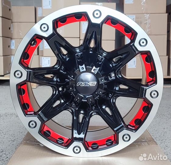 Диски Rays R16x8 PCD 6x139.7 ET0 DIA110