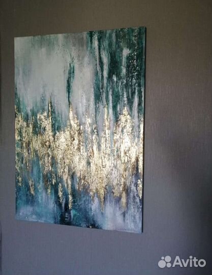 Картина интерьерная абстракция 70*100