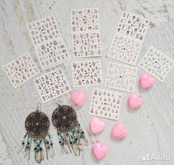 Слайдер на ногти, водяные наклейки на ногти