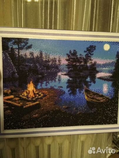 Картина, алмазная мозаика