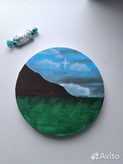 Картина маслом пейзаж