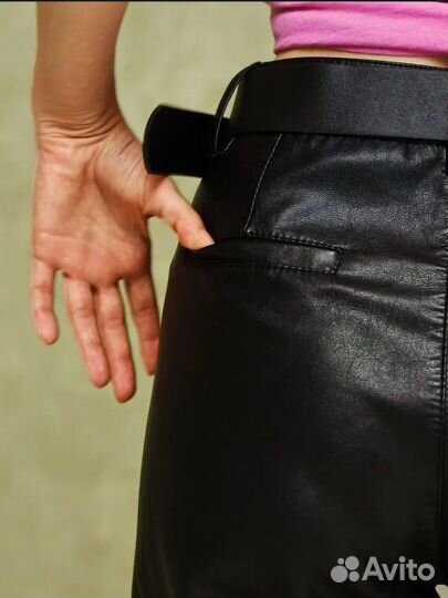 Кожаные брюки