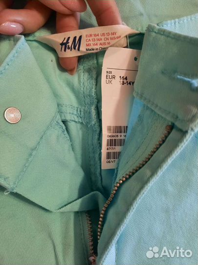 Новые джинсы р164 Н&М