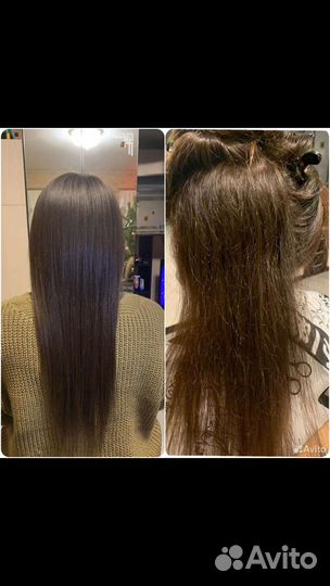 Кератиновое выпрямление волос, биксипластия