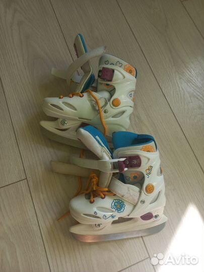 Коньки nordway детские раздвижные