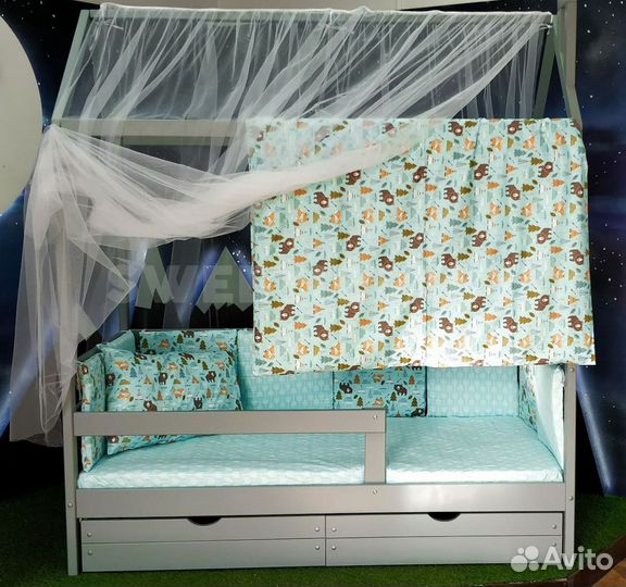 Детская кровать-домик