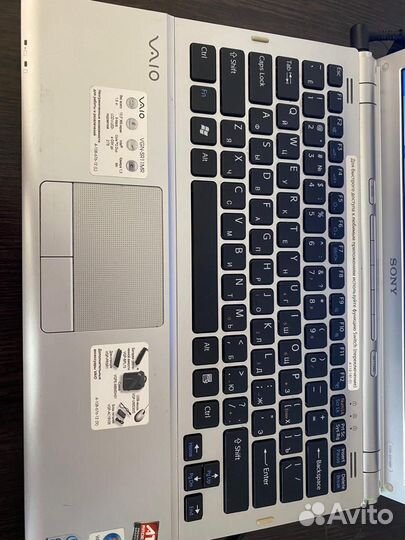 Ноутбук Sony на ssd