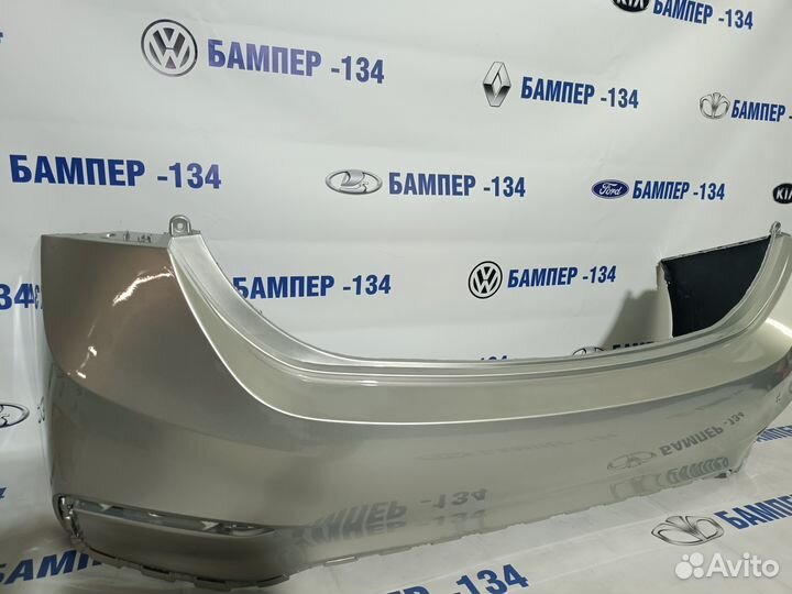 Бампер задний hyundai solaris 2 в цвет бежевый w4y