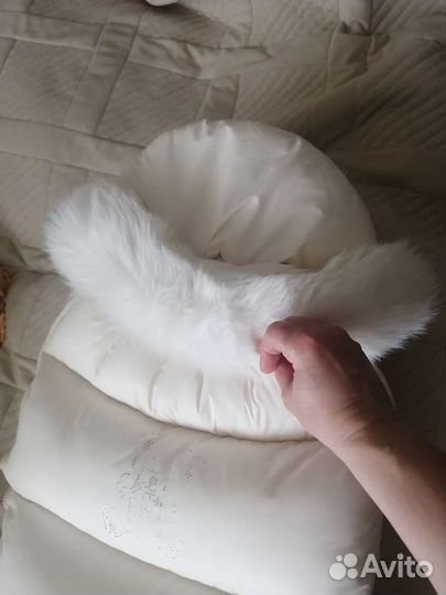 Зимний конверт на выписку