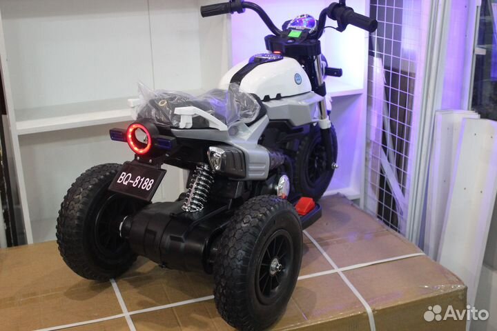 Новый Детский электро-мотоцикл 12 В