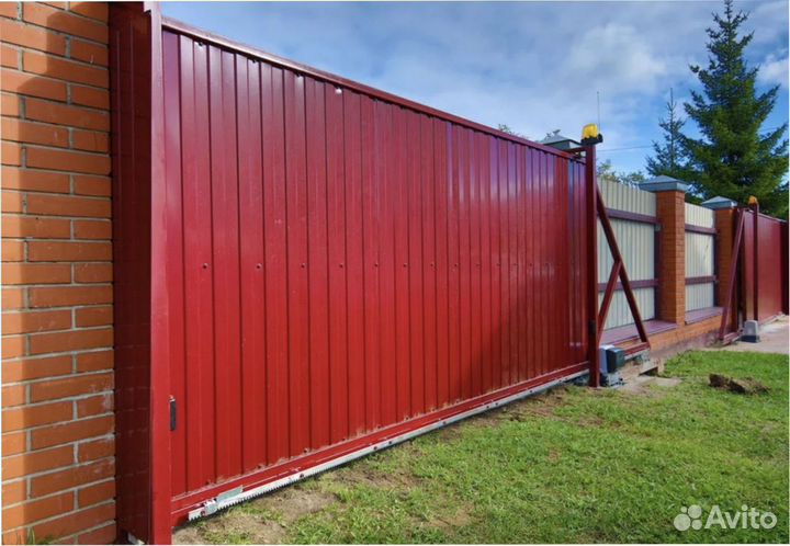 Откатные ворота