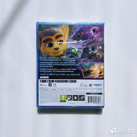 Ratchet clank сквозь миры ps5 (Новая)