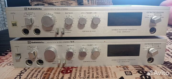 Усилитель radiotehnika у 101