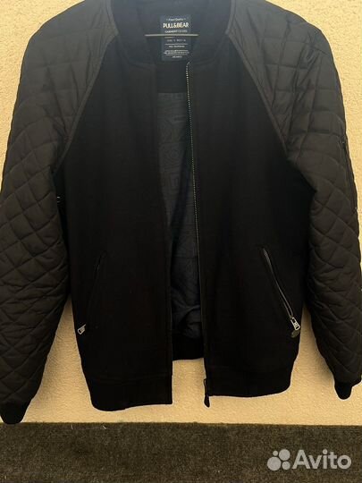Утепленный бомбер pull&bear