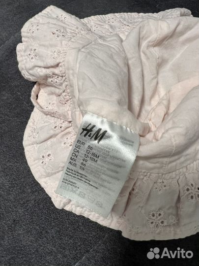 Панама для девочки hm 12 18 месяцев