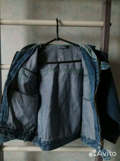 Ветровка джинсовая