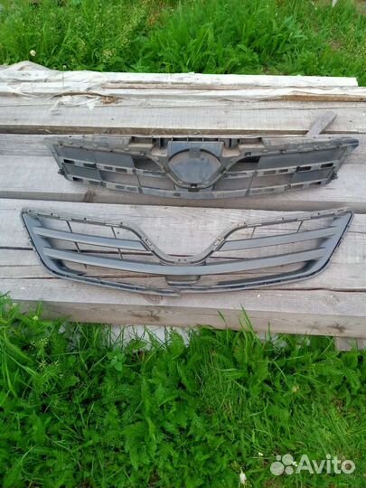 Решетка радиатора в сборе тайота королла 150 кузов