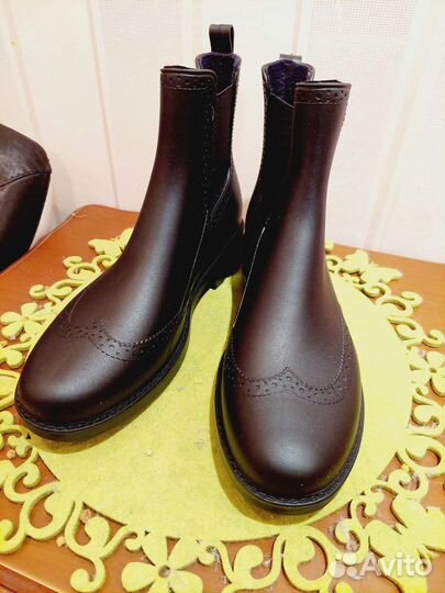 Новые Ботинки для верховой езды резина