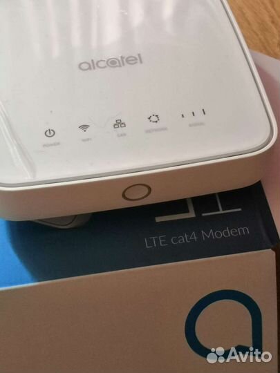 4G LTE роутер Alcatel. Безлимит