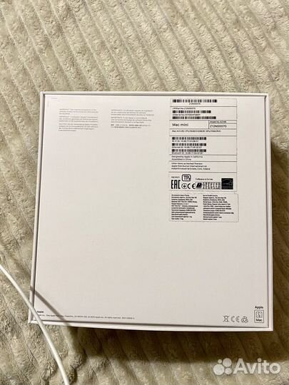 Коробка Apple Mac mini 8C CPU/16gb/512gb/8C GPU