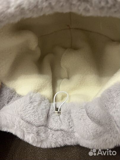 Шапка ушанка женская