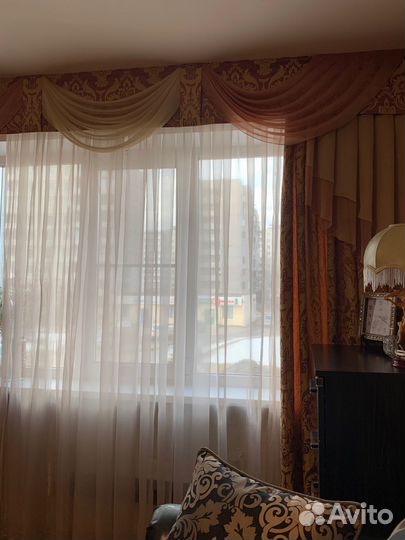 Шторы с ламбрикеном Английский стиль