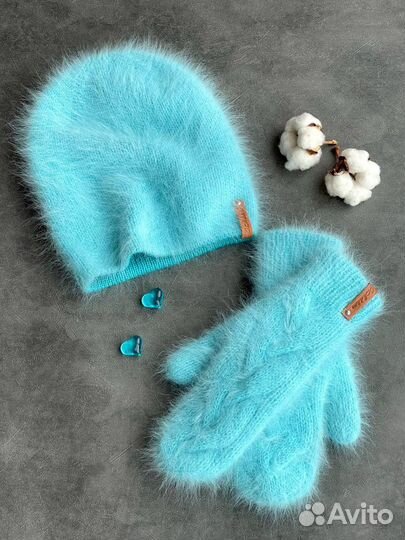 Вяжу на заказ шапки снуды варежки митеньки повязки