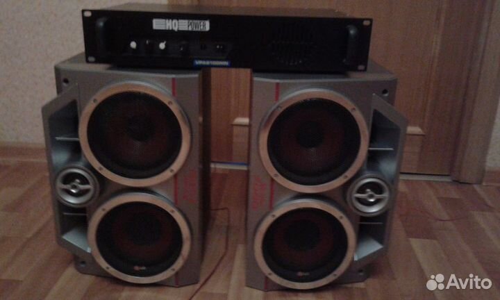 Усилитель с акустическими системами