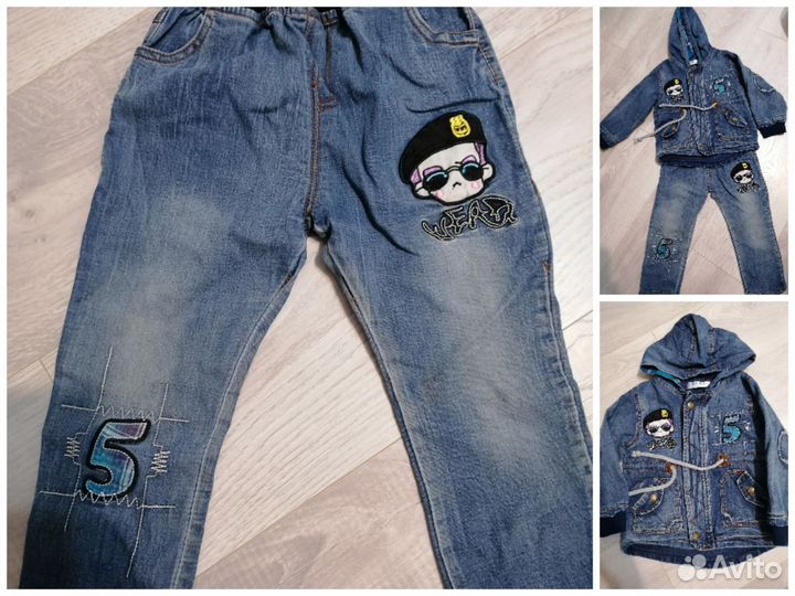 Джинсовые вещи на мальчика