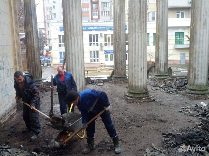 Демонтаж, Демонтажные работы и вывоз мусора