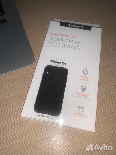 Чехол spigen liquid AIR на iPhone Xr