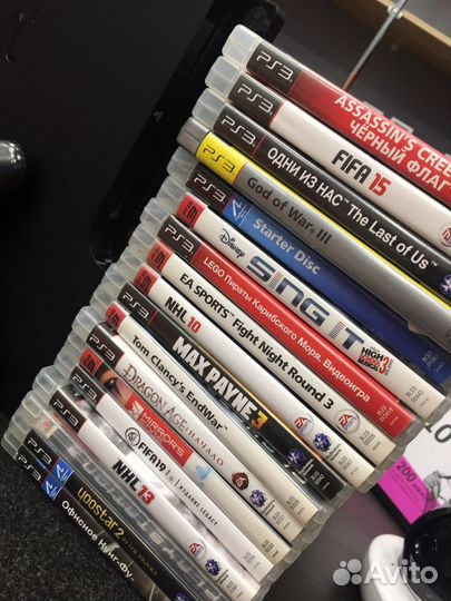 Sony playstation 3 slim прошитая 35игр