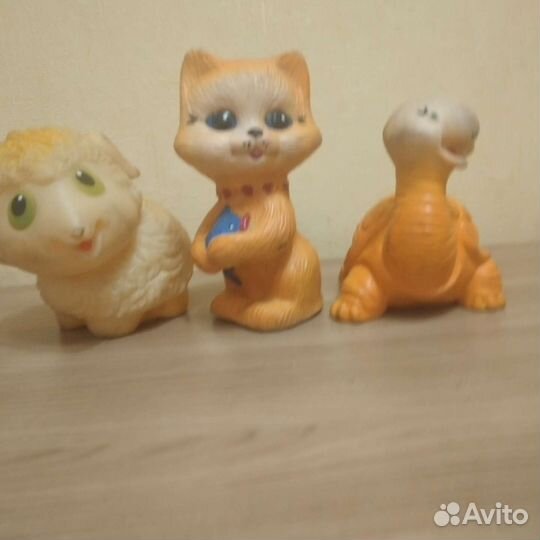 Резиновые игрушки СССР