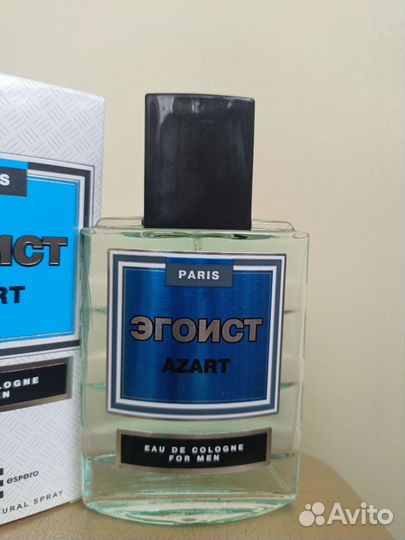 Мужской одеколон эгоист azart 60 мл