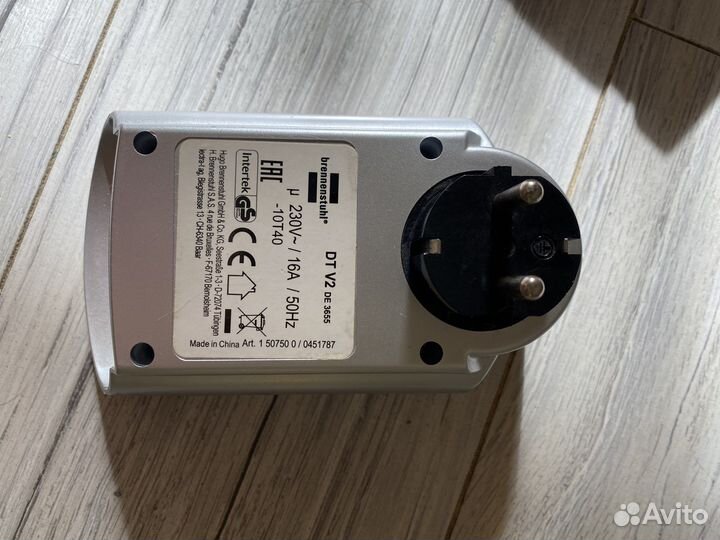 Розетка с таймером программируемая brennenstuhl