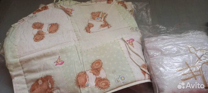 Бортики в детскую кроватку бу