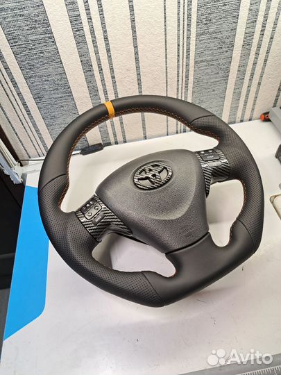 Анатомический руль тойота королла е150,corollae150