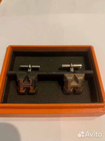 Запонки Hermes