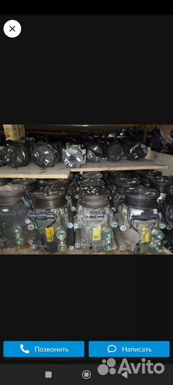 Компрессоры кондиционера на все виды автомобилей