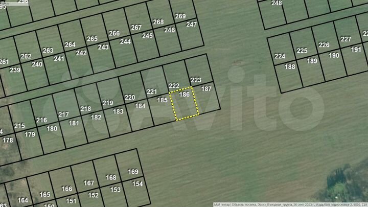 Участок 20 сот. (СНТ, ДНП)