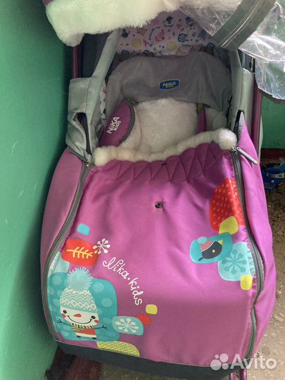 Коляска санки