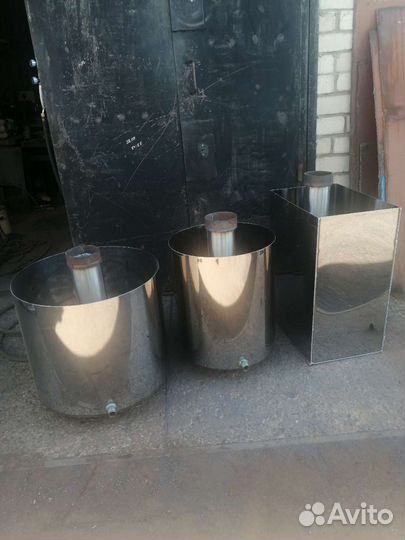 Баки из нержавейки для банных печей