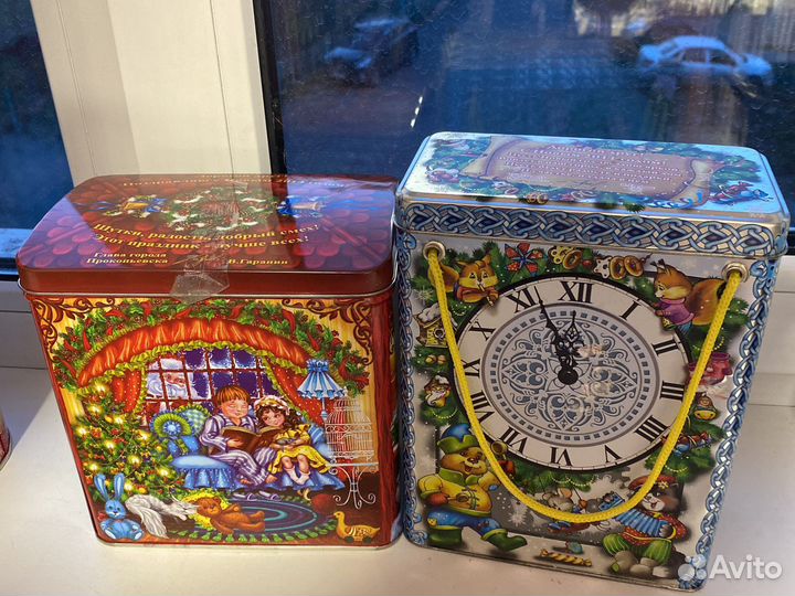 Цена за 7 шт. новогодних коробок