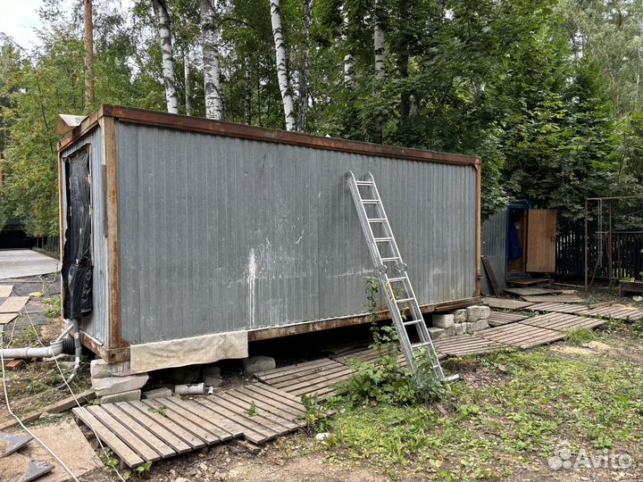 Бытовка 6х2.4 металлическая бу